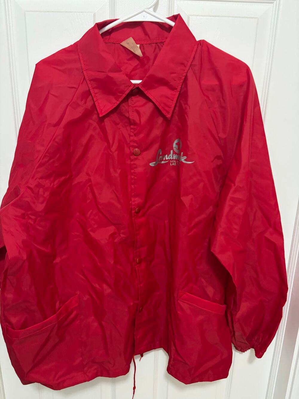 Vintage Landmark Hotel and Casino Las Vegas windbreaker- Size XL-NWOT
